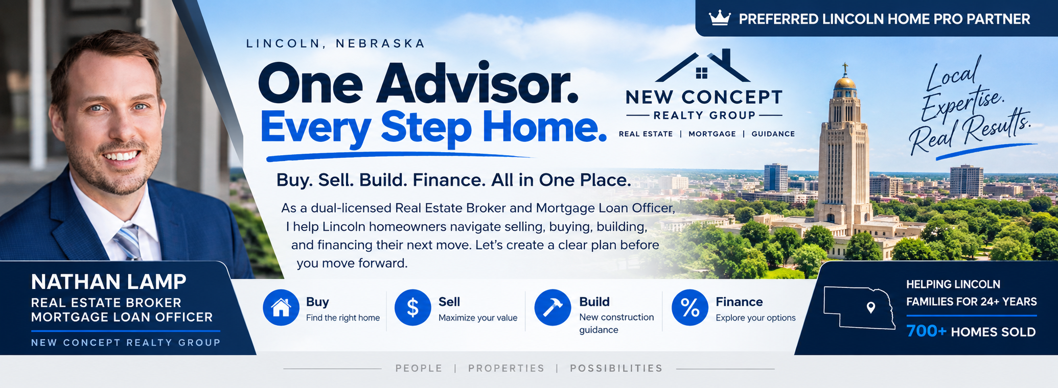Nathan Lamp New Concept Realty Group - Preferred Lincoln Home Pro Partner